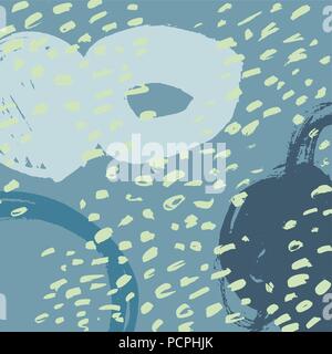 Vector brush strokes pattern Stock Vector