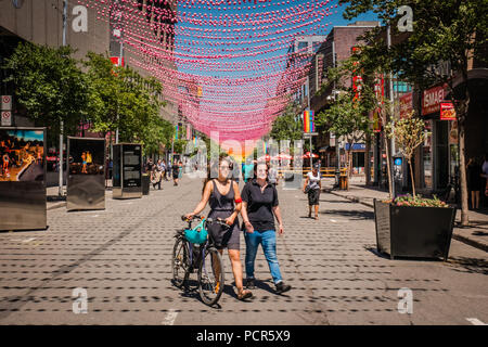 Montreal Gay Village Stock Photo - Alamy