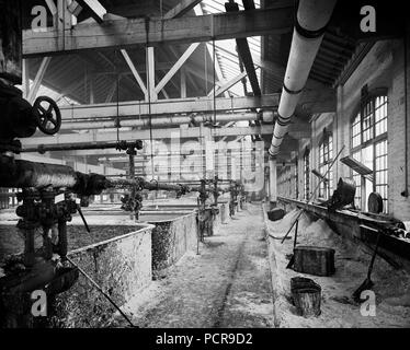 Lever Brothers Sunlight Soap Works, Port Sunlight, Wirral, Merseyside, 1897. Artist: Henry Bedford Lemere. Stock Photo