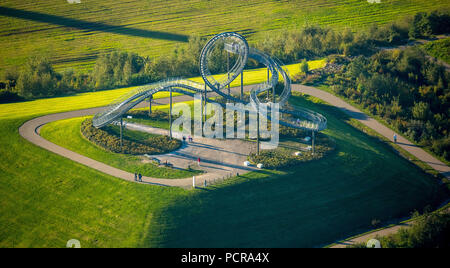 Tiger & Turtle - Magic Mountain 'landmark on a dump in Duisburg-Huckingen, Duisburg, Ruhr area, North Rhine-Westphalia, Germany Stock Photo