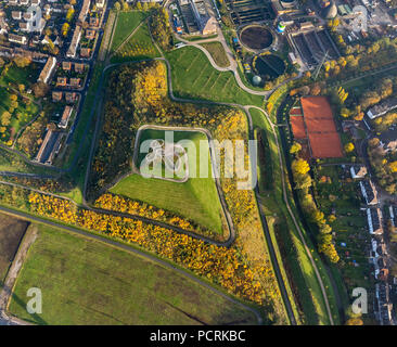 Tiger And Turtle Magic Mountain Sculpture Angerpark Landmark Aerial View Of Duisburg Ruhr Area Stock Photo Alamy