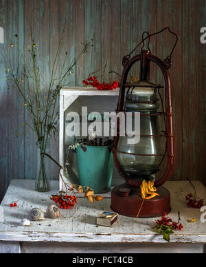 Still life with old things. Vintage. Retro. Stock Photo