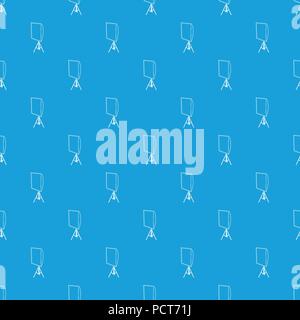 Softbox pattern vector seamless blue Stock Vector