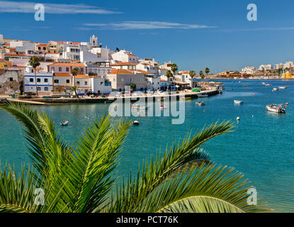 Ferragudo village, the Algarve, Portugal Stock Photo