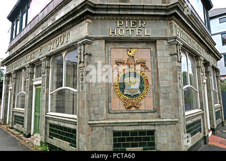 The Pier Hotel, Birkenhead Central, Birkenhead,  Canning Street, Birkenhead, Wirral, CH41 6QS Stock Photo