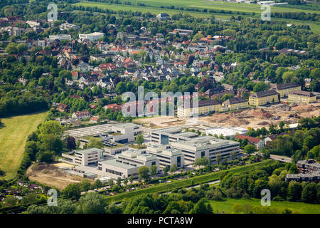 Hamm-Lippstadt University of Applied Sciences, HSLH, view from the southeast, Hamm, Ruhr area Stock Photo