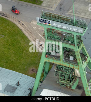 Last mine in the Ruhr area Prosper Haniel mine at the Fernewaldstraße in Bottrop, Ruhr area, North Rhine-Westphalia, Germany Stock Photo