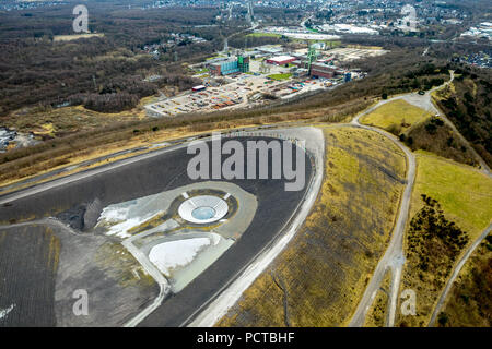 Halde Haniel with amphitheater, last mine in the Ruhr area Prosper Haniel mine at the Fernewaldstraße in Bottrop, Ruhr area, North Rhine-Westphalia, Germany Stock Photo