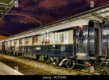 France, Paris, wagon, night Stock Photo