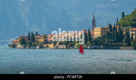 The beautiful Varenna on Lake Como, Lombardy, Italy. Stock Photo