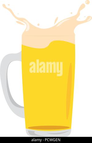 Abstract delicious beer Stock Vector
