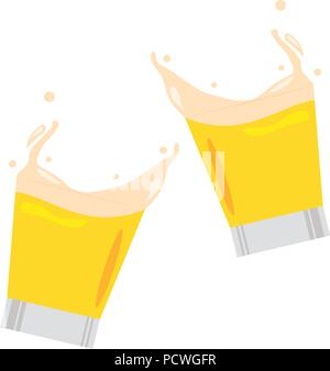 Abstract delicious beer Stock Vector