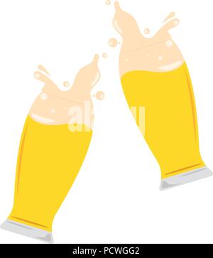 Abstract delicious beer Stock Vector