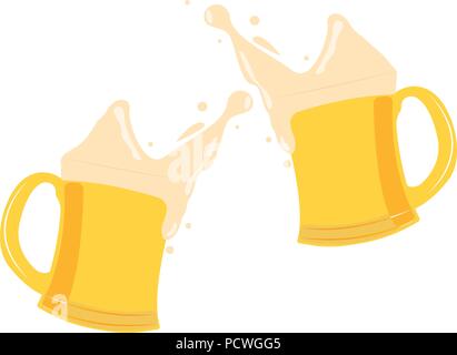 Abstract delicious beer Stock Vector