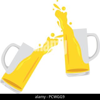 Abstract delicious beer Stock Vector