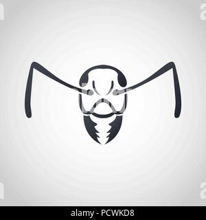 ANT logo icon design, vector illustration Stock Vector