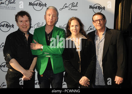 NEW YORK, NY - JUNE 09: Guests attends the Les Paul 100th Anniversary Celebration on June 9, 2015 in New York City.   People:  Guests Stock Photo