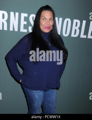 NEW YORK, NY - MARCH 05: Karen Gravano, Angela 'Big Ang' Raiola and Renee Graziano attend the 'Mob Wives' visit Barnes & Noble Tribeca at Barnes & Noble Tribeca on March 5, 2015 in New York City.   People:  Renee Graziano Stock Photo