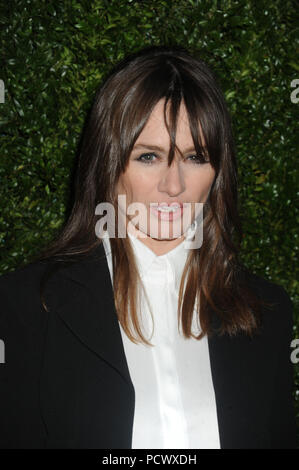 NEW YORK, NY - APRIL 20: Emily Mortimer attends the 2015 Tribeca Film Festival Chanel artists dinner at Balthazar on April 20, 2015 in New York City.   People:  Emily Mortimer Stock Photo