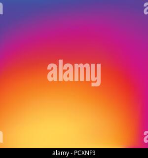 Bright high saturation gradient color background. Stock Vector