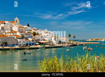 Ferragudo village, the Algarve, Portugal Stock Photo