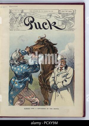 Always look a gift-horse in the mouth Stock Photo - Alamy