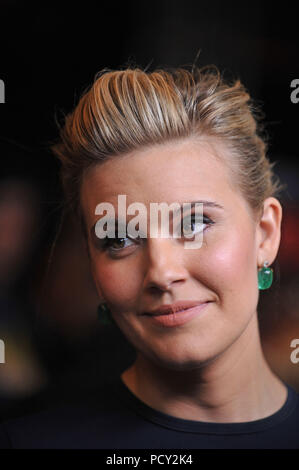 NEW YORK, NY - JANUARY 07: Maggie Grace  attends the 'Taken 3' Fan Event Screening at AMC Empire 25 theater on January 7, 2015 in New York City.   People:  Maggie Grace Stock Photo