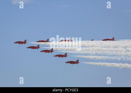Eastbourne, UK, 19 August 2017. Airbourne: Eastbourne International Airshow 2017. Stock Photo