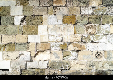 Random old stone blocks Stock Photo