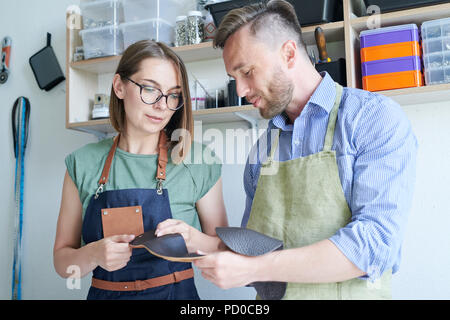 Team of tailors creating a new product Stock Photo