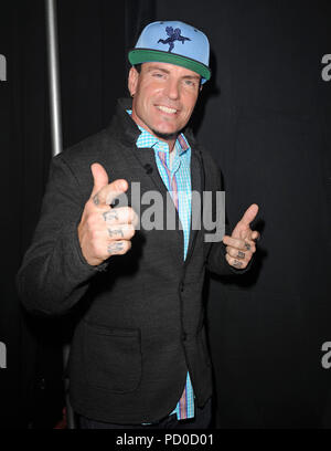 HOLLYWOOD FL - NOVEMBER 13: Robert Van Winkle aka Vanilla Ice performs at Footy's Bubbles n Bones to benefit Here's Help held at The Westin Diplomat on November 13, 2015 in Hollywood, Florida  People:  Vanilla Ice, Robert Van Winkle Stock Photo