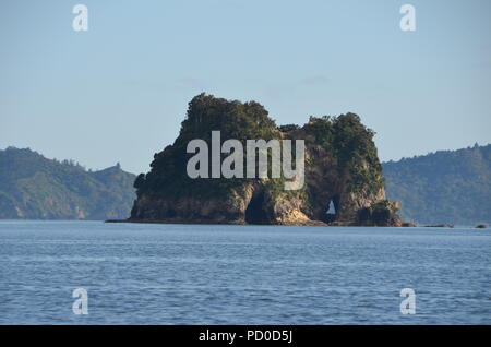 Mount Manganui, Tauranga, Cathedral Cove, New Zealand. Stock Photo