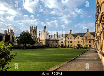 St Swithun's Quad, Magdalen College, Oxford, Summer. Stock Photo