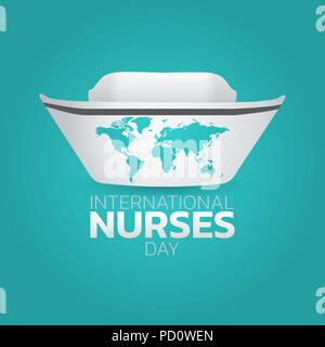 international nurses day, Vector Illustration. Stock Vector