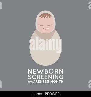 Awareness White Ribbon, Safe Motherhood Symbol on black background