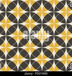 Abstract Geometric Tiles Seamless Vector Pattern Stock Vector