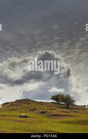 Storm Clouds over Windermere Stock Photo - Alamy