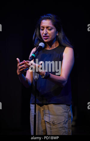 Edinburgh, UK. 4th August 2018. Edinburgh Pleasance Newcomer Comedy Gala 2018 Credit: Andrew Eaton/Alamy Live News. Stock Photo