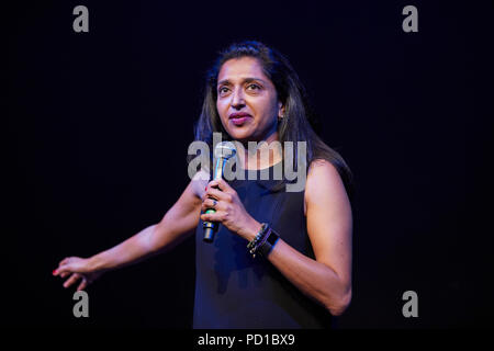 Edinburgh, UK. 4th August 2018. Edinburgh Pleasance Newcomer Comedy Gala 2018 Credit: Andrew Eaton/Alamy Live News. Stock Photo