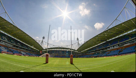 Bolton, UK. 5 August 2018.  Ladbrokes Challenge Cup Semi-Final , St Helens v Catalans Dragons ; Credit: News Images /Alamy Live News Stock Photo