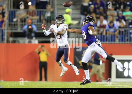 Chicago Bears cornerback Lamar Jackson (23) runs off the field after an NFL  football game against the New York Giants on Sunday, Oct. 2, 2022, in East  Rutherford, N.J. (AP Photo/Adam Hunger