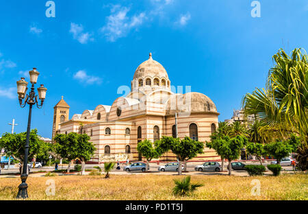 Sacred Heart Cathedral of Oran, currently a public library, in Oran, Algeria Stock Photo