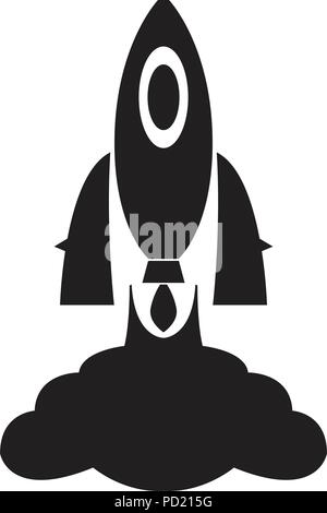 Isolated spaceship logo Stock Vector