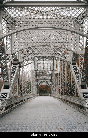 Old bridge over Loch Raven Reservoir on Paper Mill Road in Cockeysville, Maryland Stock Photo