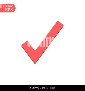 Accept complete good icon design for web and mobile Stock Vector Image ...