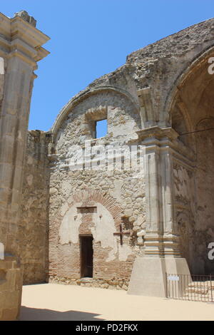 Great  Stone Church, Mission San Juan Capistrano, California Stock Photo