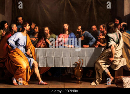 The Last Supper - Philippe de Champaigne Stock Photo