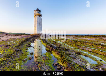 Southerness Lighthouse is the second oldest Lighthouse in Scotland Stock Photo