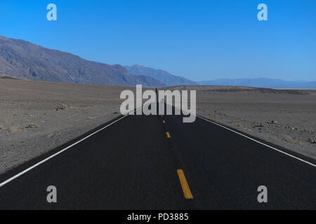 General views of Death Valley, a desert valley located in Eastern California, in the northern Mojave Desert, which some parts of Europe are being compared to this week. Stock Photo