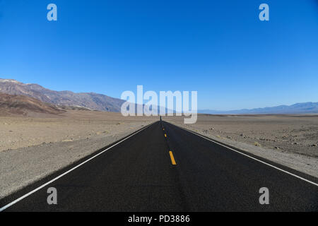 General views of Death Valley, a desert valley located in Eastern California, in the northern Mojave Desert, which some parts of Europe are being compared to this week. Stock Photo